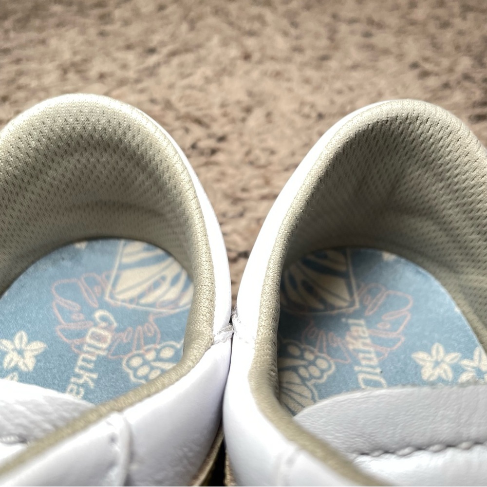 OluKai Women’s White Sneakers with Gold Accent - Picture 6 of 10